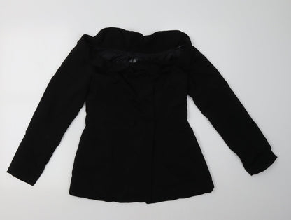 Missguided Womens Black   Jacket Blazer Size 8