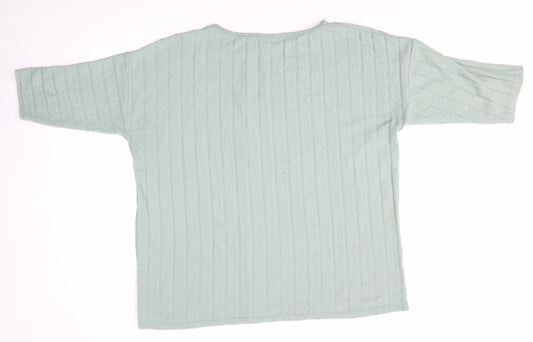 Nutmeg Womens Green   Pullover Jumper Size 18