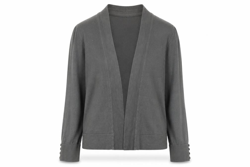 Womens UK Size S Wallis Grey Cardigan Jumper