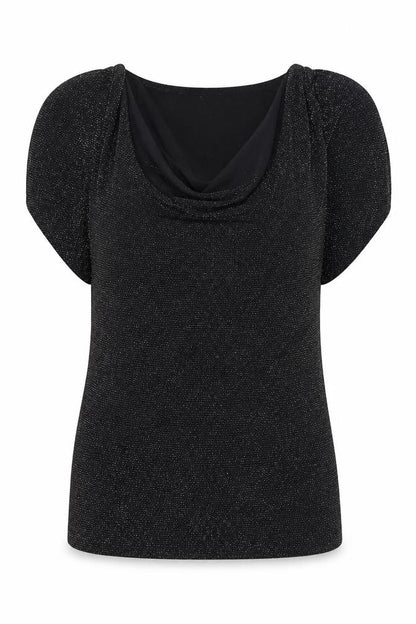 Womens UK Size 14 Select Black Basic Blouse