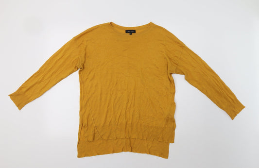 Womens UK Size 14 New Look Yellow Pullover Jumper
