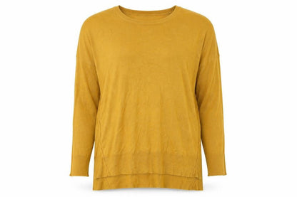 Womens UK Size 14 New Look Yellow Pullover Jumper