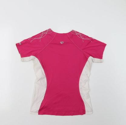 Pearl Izumi Womens Pink   Basic T-Shirt Size S