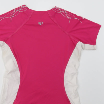 Pearl Izumi Womens Pink   Basic T-Shirt Size S