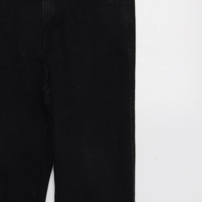 & Denim Womens Black   Skinny Jeans Size 10 L32 in