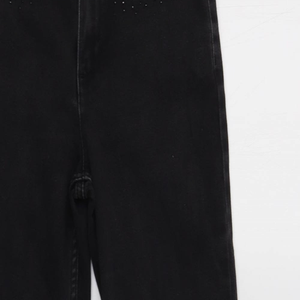 M&S Womens Grey   Skinny Jeans Size 8 L27 in