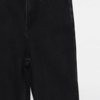 M&S Womens Grey   Skinny Jeans Size 8 L27 in