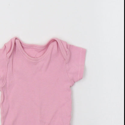 Nutmeg Baby Pink   Romper One-Piece Size 6-9 Months