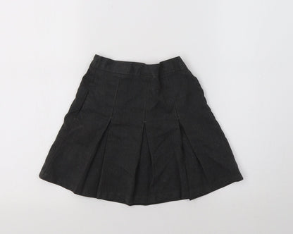 M&S Girls Grey   Pleated Skirt Size 3-4 Years - School Wear