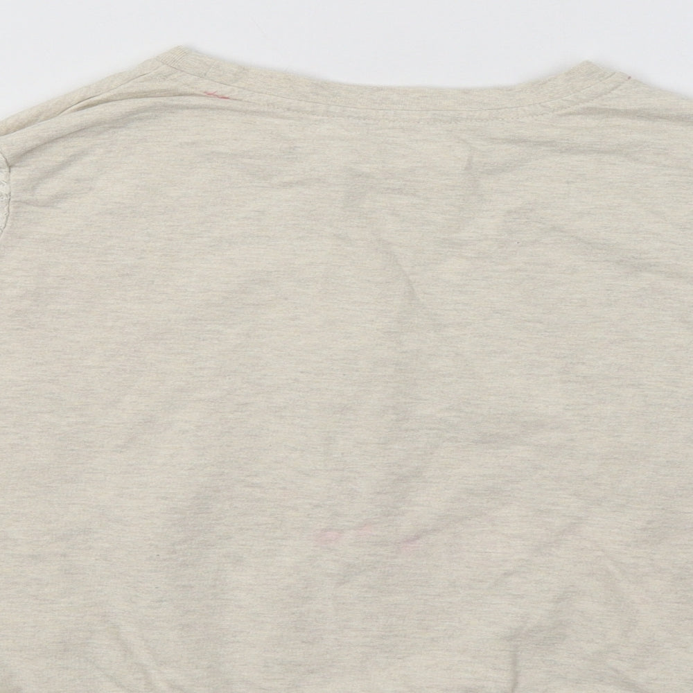 George Girls Beige   Pullover Sweatshirt Size 6-7 Years  - Lace Detail