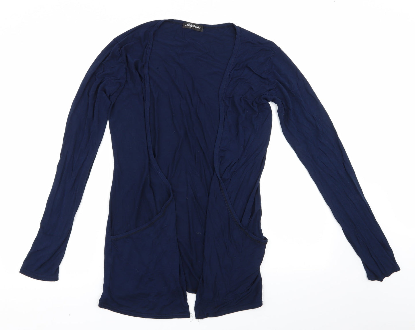 Stylewise Womens Blue   Cardigan Jumper Size 16