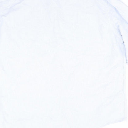 Mens UK Size L Cubas AS Blue  Button-Up Long Sleeve Casual Shirt