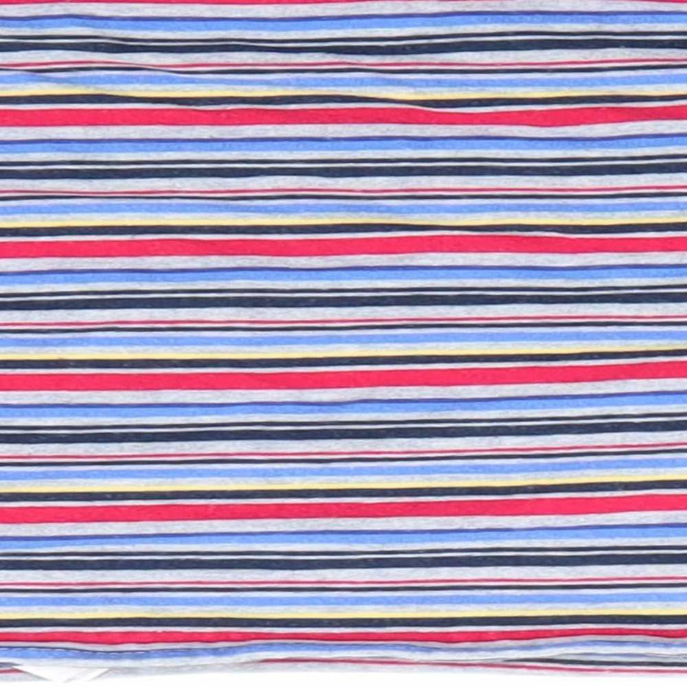 Mothercare Boys Red Striped  Basic Casual Size 9-12 Months  - Red White Blue Grey Stripe