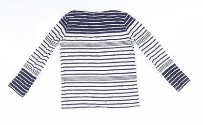 Let's Sail Away by Next Girls Blue Striped  Basic Casual Size 5 Years  - Blue and white stripe