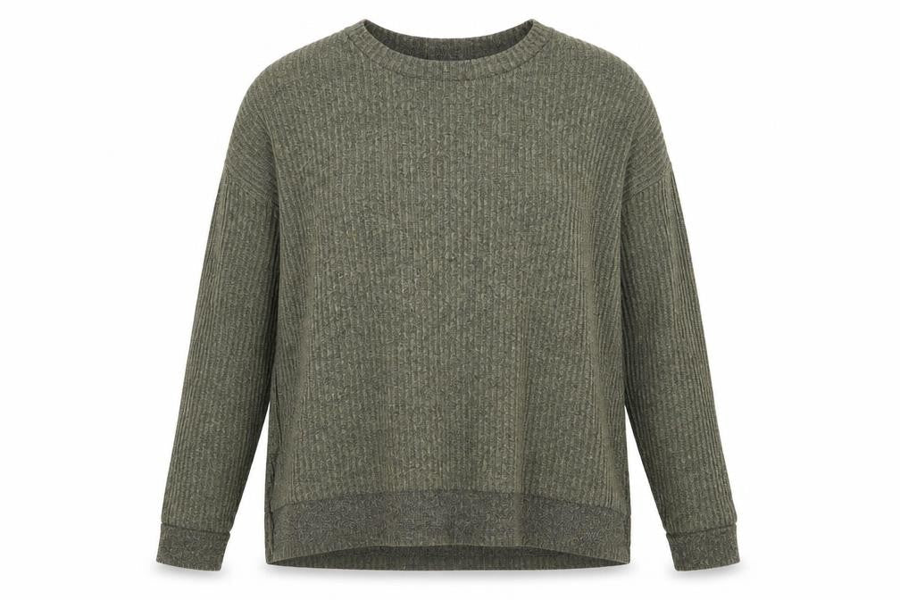 Womens UK Size L Primark Green Pullover Jumper