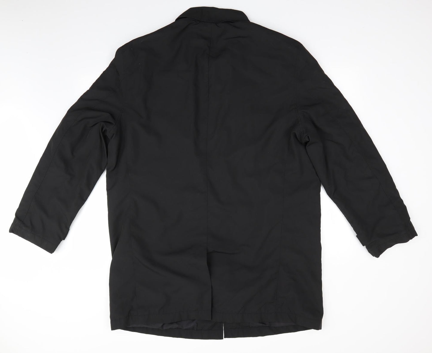 Mens UK Size  Marks and Spencer Black Overcoat