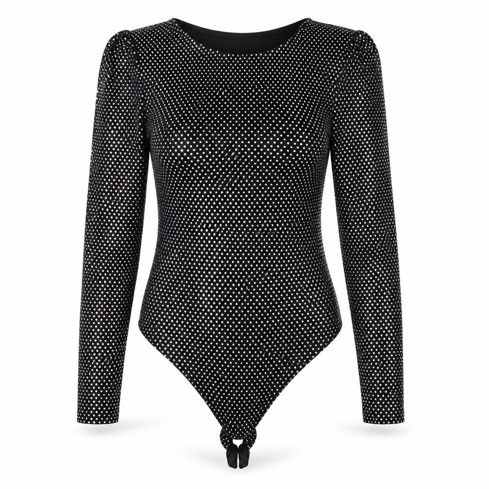 Womens UK Size 10 River Island One-Piece Black Unitard