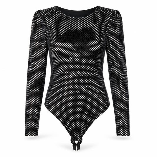 Womens UK Size 10 River Island One-Piece Black Unitard