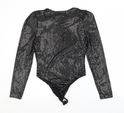 River Island Womens Black   Unitard One-Piece Size 10