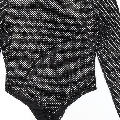 River Island Womens Black   Unitard One-Piece Size 10