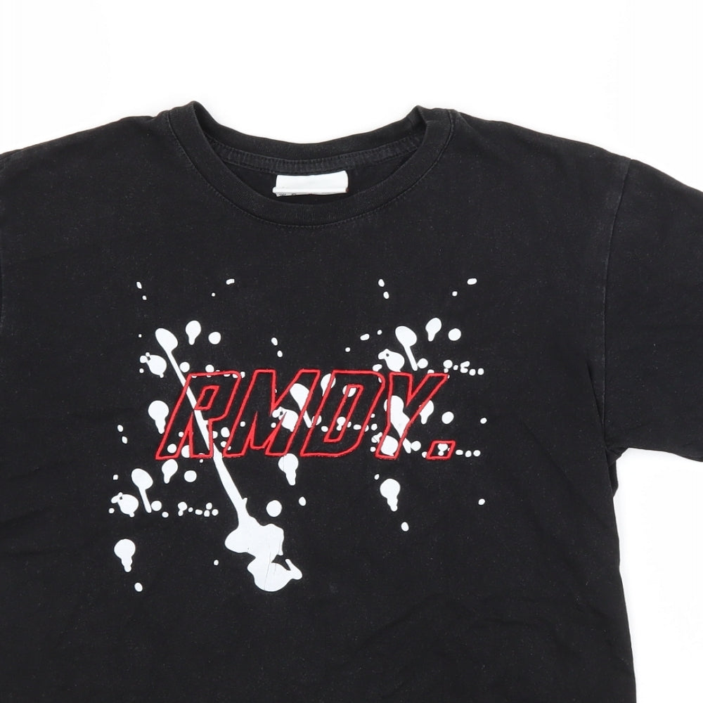 RMDY Mens Black    T-Shirt