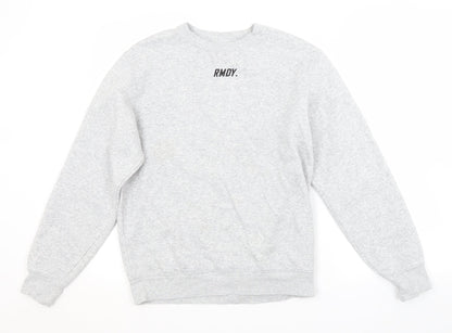 RMDY Mens Grey   Pullover Sweatshirt