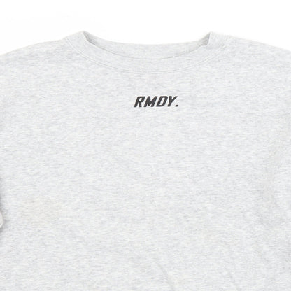 RMDY Mens Grey   Pullover Sweatshirt