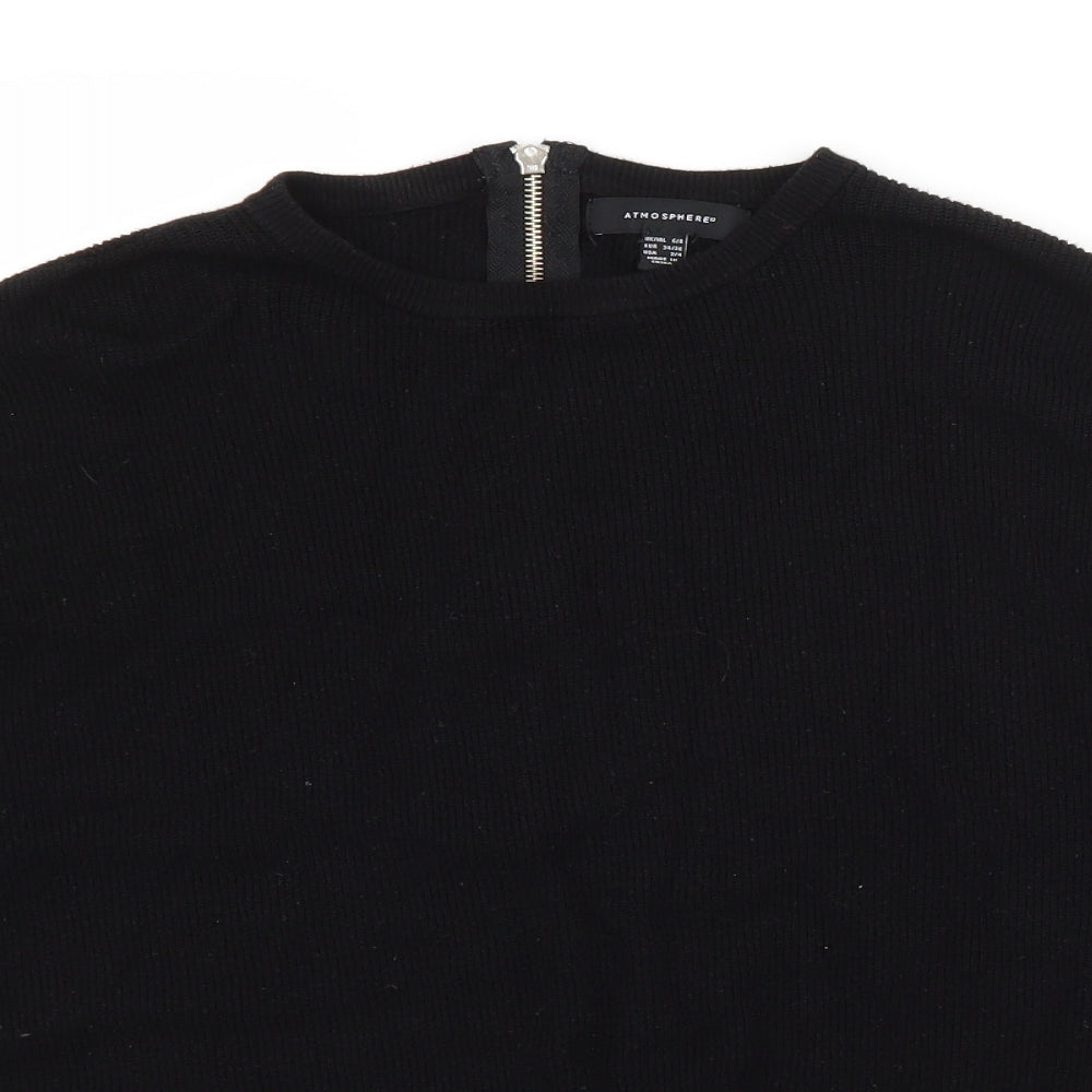 Womens UK Size 6 Atmosphere Black Pullover Jumper