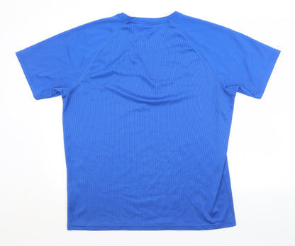 Mens UK Size L Preworn Blue  Casual