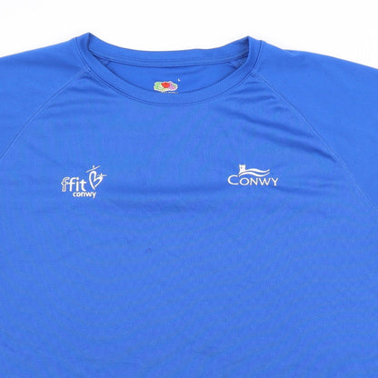 Mens UK Size L Preworn Blue  Casual