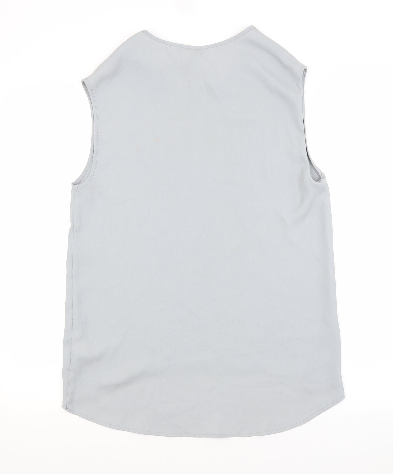 Womens UK Size 4 H&M Grey Basic Blouse