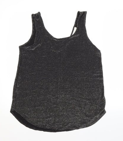 Womens UK Size 14 NEXT Grey Basic Tank