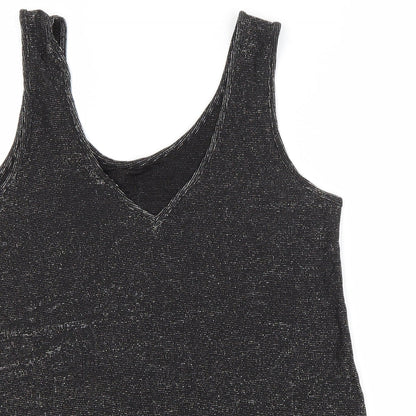 Womens UK Size 14 NEXT Grey Basic Tank