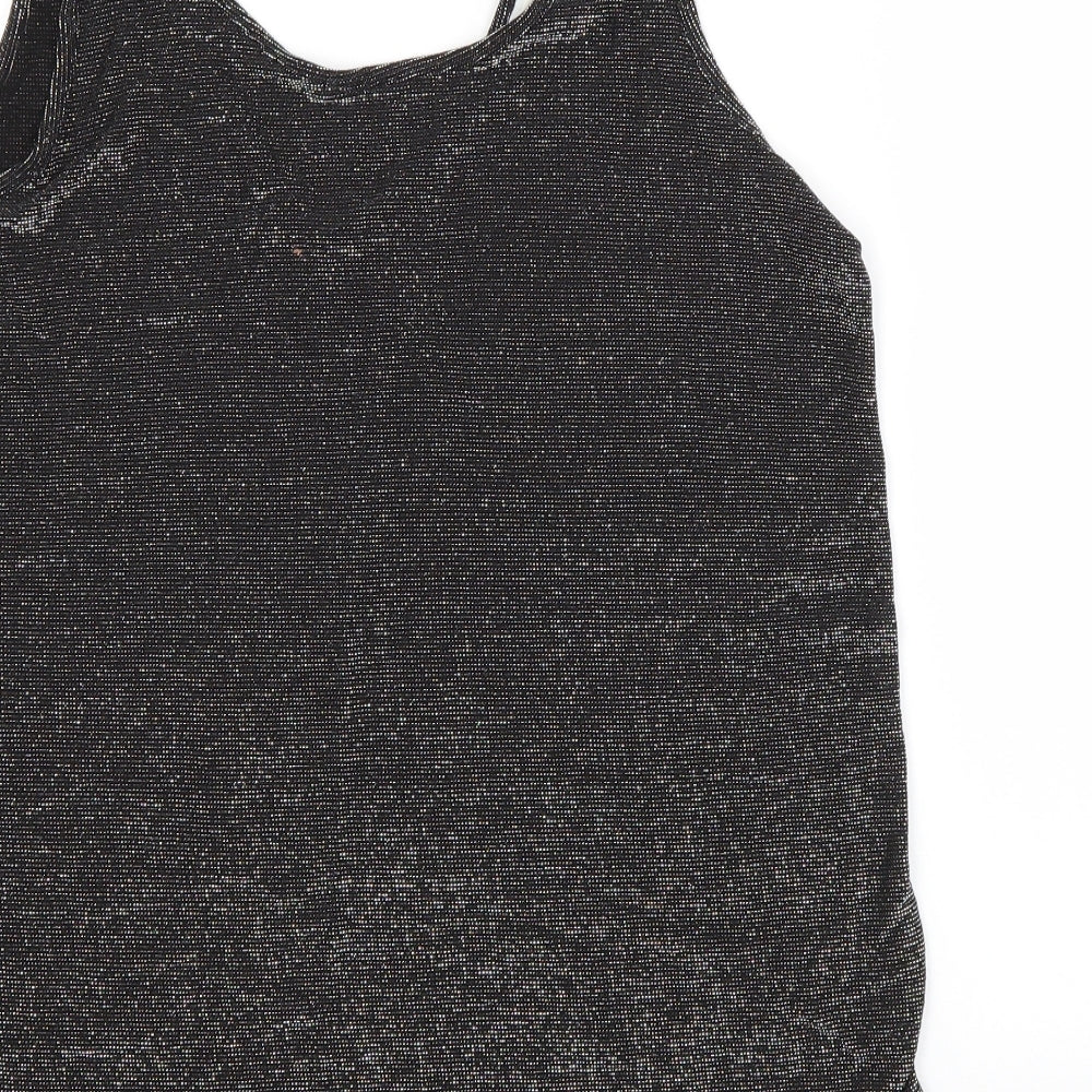 Womens UK Size 14 NEXT Grey Basic Tank