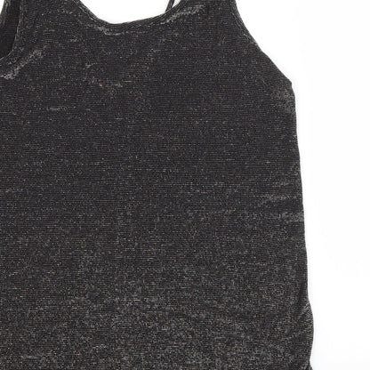 Womens UK Size 14 NEXT Grey Basic Tank