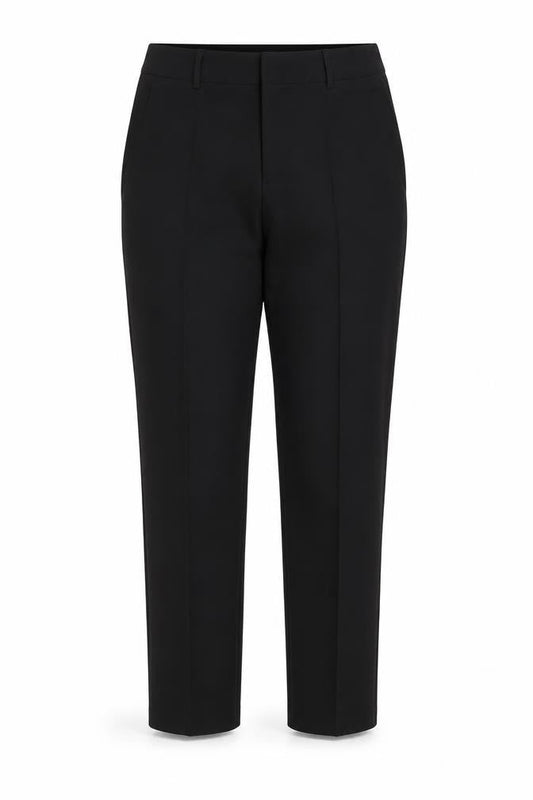 Womens UK Size 12 PRETTYLITTLETHING Regular Fit  Black Trousers