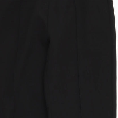 Womens UK Size 12 PRETTYLITTLETHING Regular Fit  Black Trousers