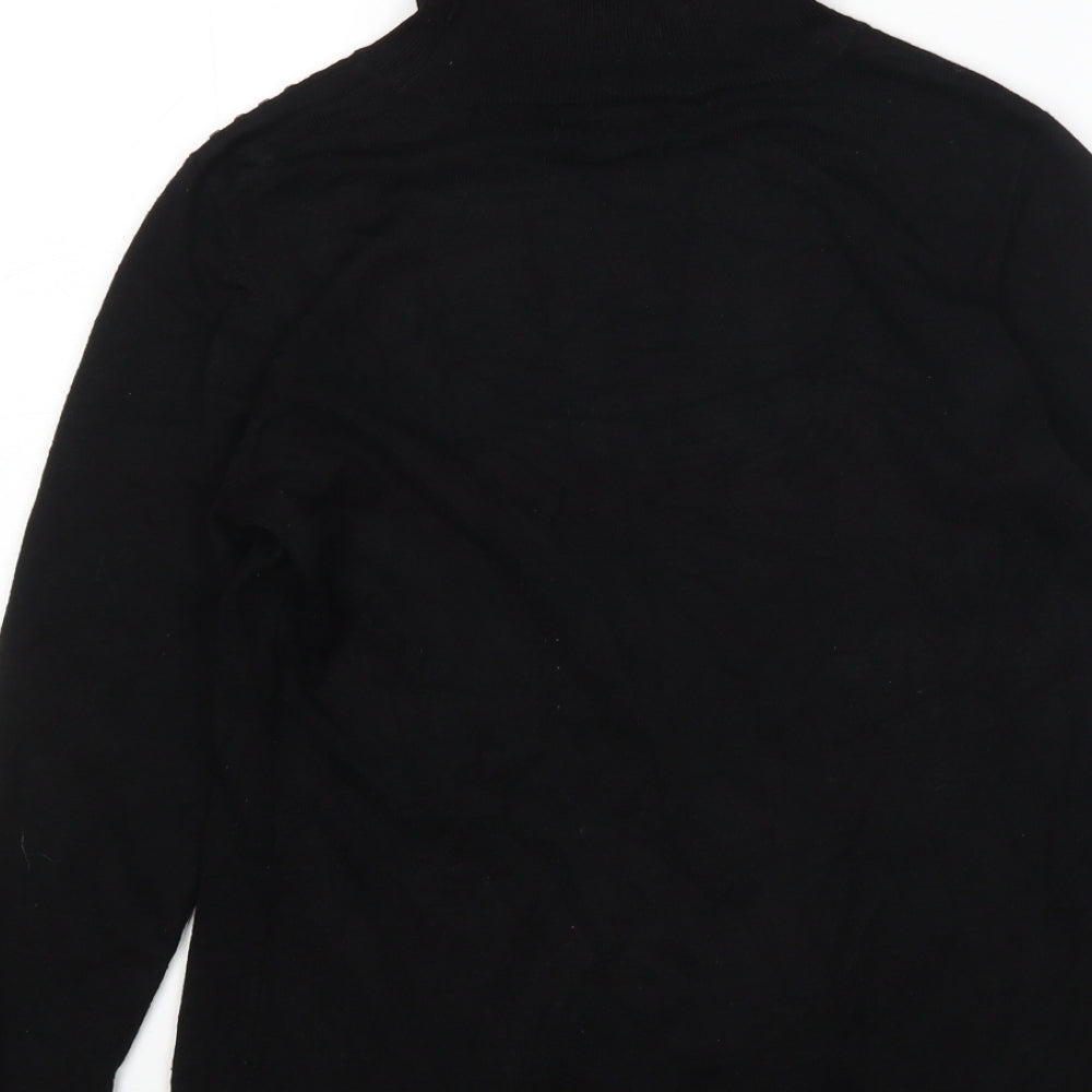 Womens UK Size S Retrology Black Pullover Jumper