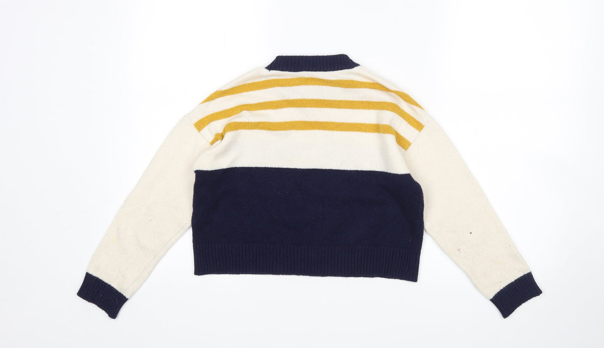 Back view of Candy girls’ multicoloured jumper, size 11, years
