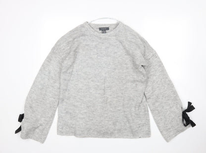 Primark Womens Grey   Pullover Jumper Size S