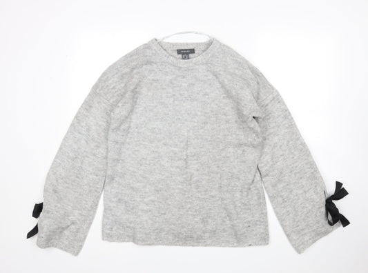 Primark Womens Grey   Pullover Jumper Size S