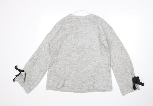 Primark Womens Grey   Pullover Jumper Size S