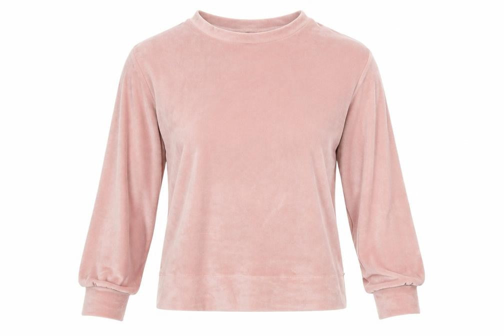 Front view of George women’s pink top pyjama top, size UK 8