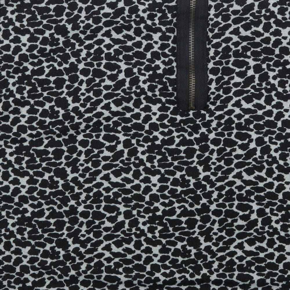 F&F Womens Multicoloured Animal Print  Pullover Jumper Size 16