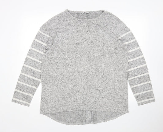 Womens UK Size 14 NEXT Grey Pullover Jumper