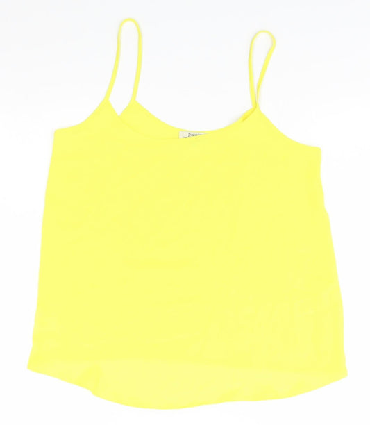 Papaya Womens Yellow   Basic Tank Size 8