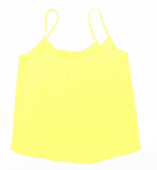 Papaya Womens Yellow   Basic Tank Size 8