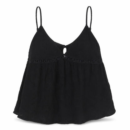 Womens UK Size 8 ASOS Black Basic Tank