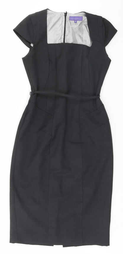 Autonomy Womens Grey   Pencil Dress  Size 10