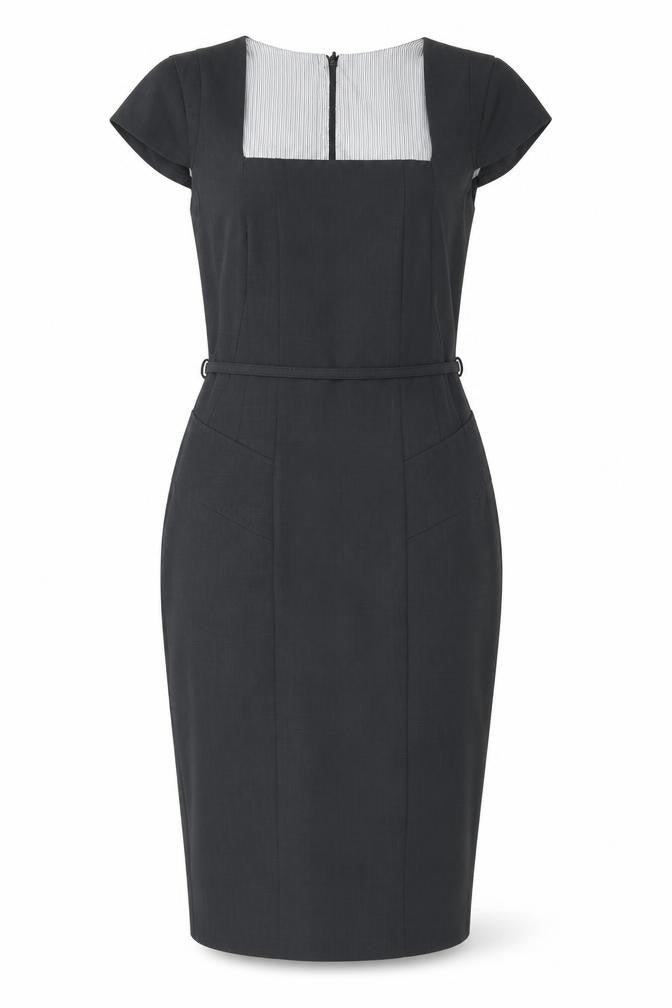 Autonomy Womens Grey   Pencil Dress  Size 10